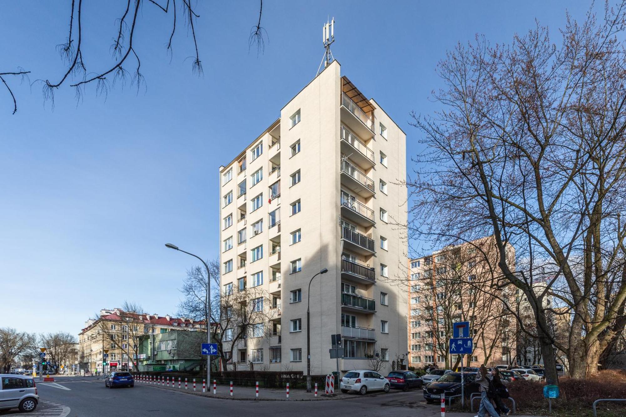 Superapart Luzycka 10 Warschau Buitenkant foto